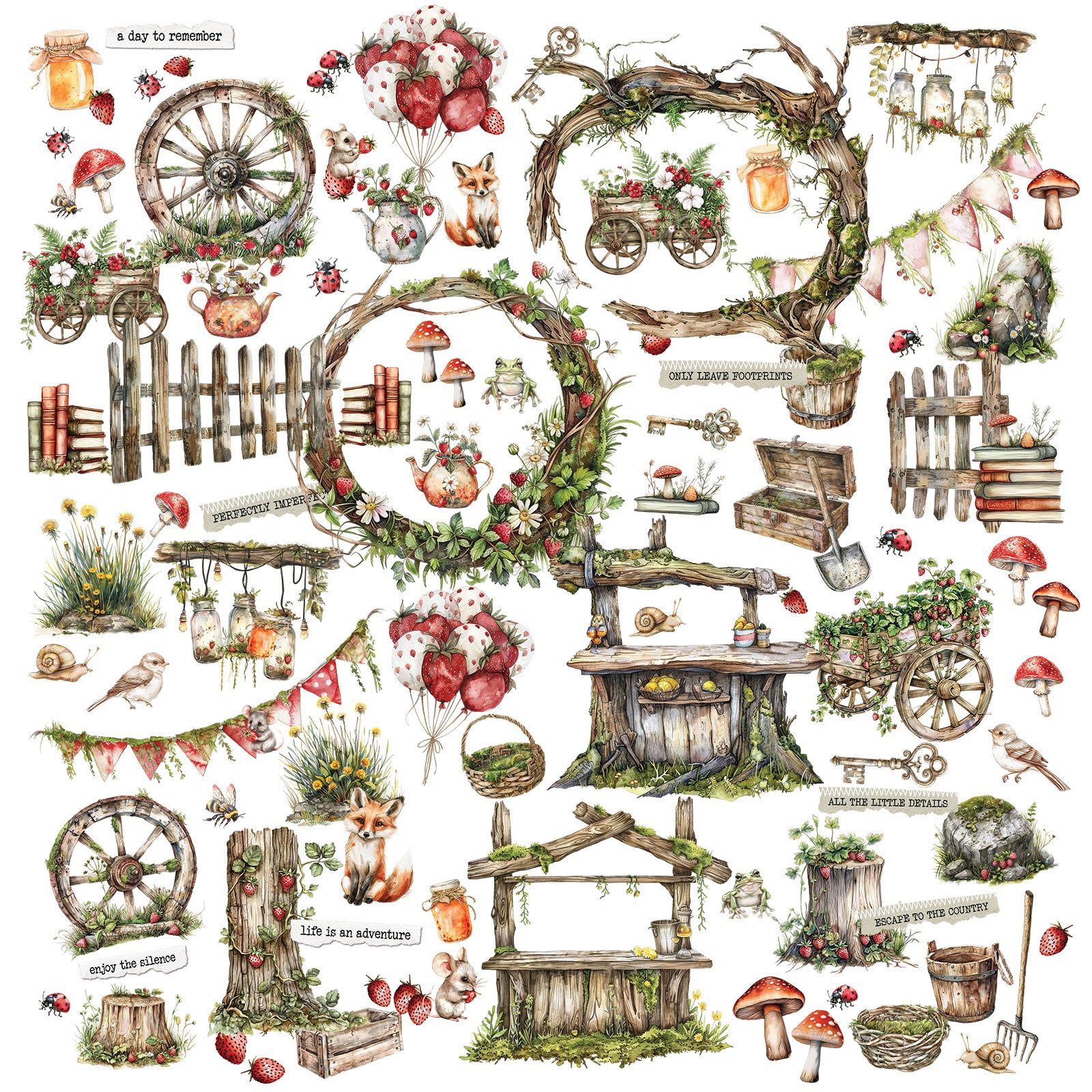 49 & Market Nature's Haven Laser Cut Elements